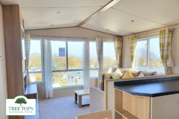 ABI Sunningdale 2 bedroom caravan for sale at Tree Tops Caravan Park in North Wales
