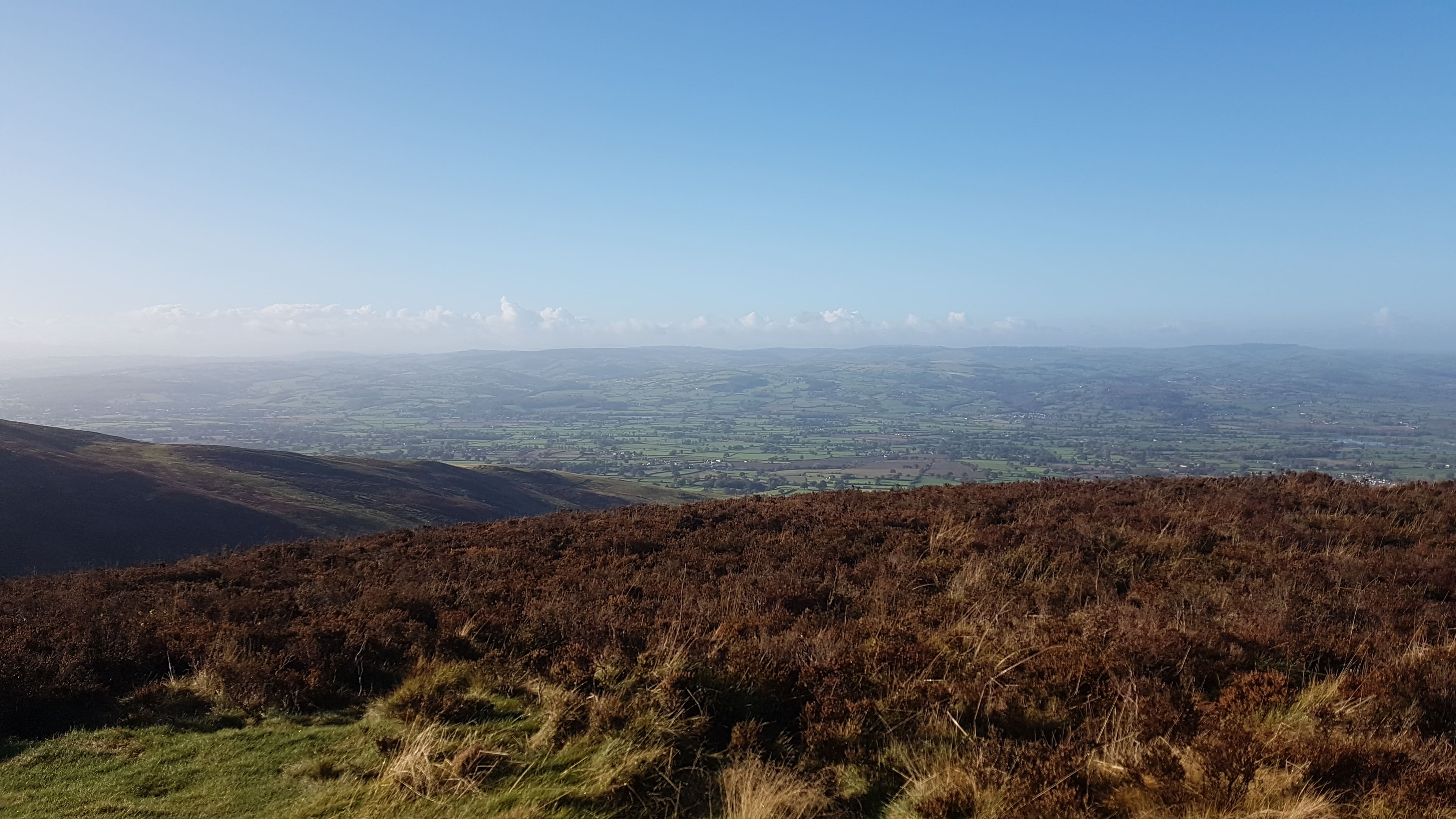 View from Moel Arthur, Clwydian Range