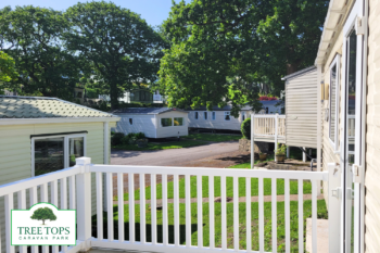 2 bedroom Willerby Rio Gold for sale at Tree Tops Caravan Park in North Wales