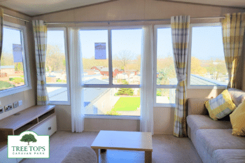 ABI Sunningdale 2 bedroom caravan for sale at Tree Tops Caravan Park in North Wales