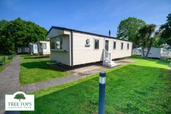 Willerby Seasons 3 bedroom caravan for sale at Tree Tops Caravan Park in North Wales