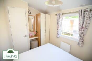 Willerby Seasons 3 bedroom caravan for sale at Tree Tops Caravan Park in North Wales