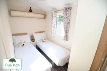 Willerby Seasons 3 bedroom caravan for sale at Tree Tops Caravan Park in North Wales