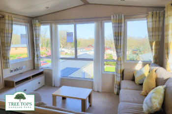 ABI Sunningdale 2 bedroom caravan for sale at Tree Tops Caravan Park in North Wales
