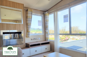 ABI Sunningdale 2 bedroom caravan for sale at Tree Tops Caravan Park in North Wales