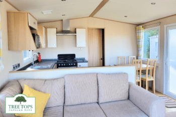 ABI Sunningdale 2 bedroom caravan for sale at Tree Tops Caravan Park in North Wales