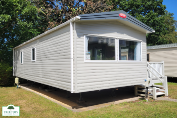 Carnaby Breakaway 2 bedroom caravan for sale at Tree Tops Caravan Park in North Wales