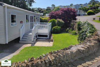 Carnaby Glaisdale 2 bedroom caravan for sale at Tree Tops Caravan Park in North Wales