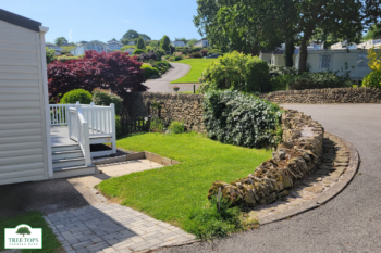 Carnaby Glaisdale 2 bedroom caravan for sale at Tree Tops Caravan Park in North Wales