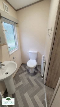 Carnaby Oakdale 2 bedroom caravan fpr sale at Tree Tops Caravan Park in North Wales