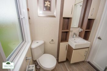 Pemberton Arron Lodge at Tree Tops Caravan Park in North Wales