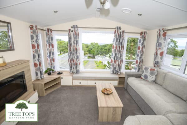 Europa Maple 2 Bedroom Caravan @ Tree Tops Caravan Park in North Wales