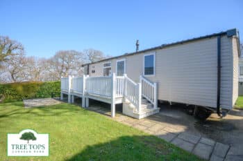 Swift Loire 2 bedroom caravan for sale at Tree Tops Caravan Park in North Wales