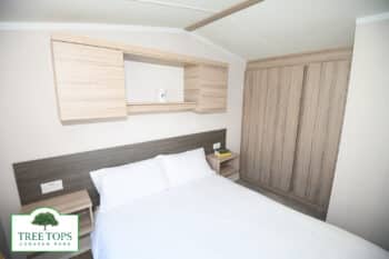 Swift Loire 2 bedroom caravan for sale at Tree Tops Caravan Park in North Wales