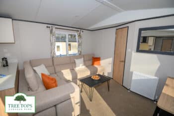 New Carnaby Glaisdale 2 bedroom caravan for sale at Tree Tops Caravan Park in North Wales