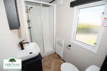 New Carnaby Glaisdale 2 bedroom caravan for sale at Tree Tops Caravan Park in North Wales
