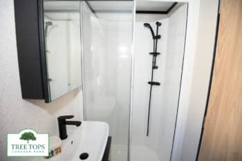 New Carnaby Glaisdale 2 bedroom caravan for sale at Tree Tops Caravan Park in North Wales