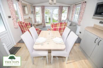 ABI Windermere 2 bedroom caravan for sale at Tree Tops Caravan Park in North Wales