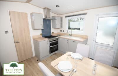 ABI Windermere 2 bedroom caravan for sale at Tree Tops Caravan Park in North Wales