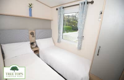 ABI Windermere 2 bedroom caravan for sale at Tree Tops Caravan Park in North Wales