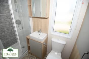 ABI Windermere 2 bedroom caravan for sale at Tree Tops Caravan Park in North Wales