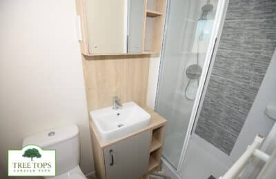 ABI Windermere 2 bedroom caravan for sale at Tree Tops Caravan Park in North Wales