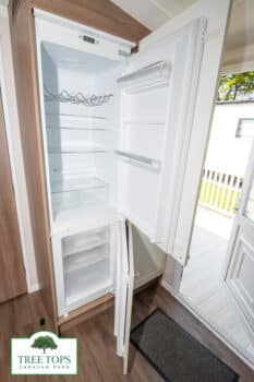 Swift Bordeaux 2 bedroom caravan for sale at Tree Tops Caravan Park in North Wales