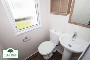Swift Bordeaux 2 bedroom caravan for sale at Tree Tops Caravan Park in North Wales