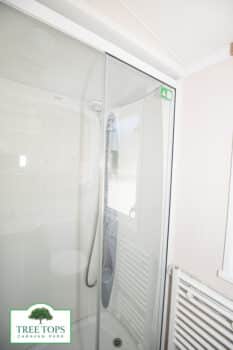 Swift Bordeaux 2 bedroom caravan for sale at Tree Tops Caravan Park in North Wales