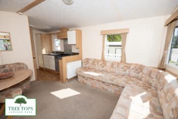 ABI Vista Platinum 2 bedroom caravan for sale at Tree Tops Caravan Park in North Wales