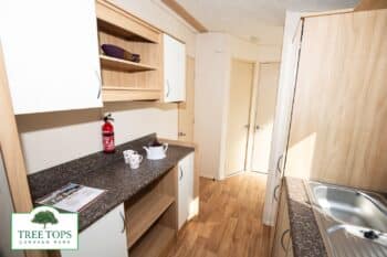ABI Vista Platinum 2 bedroom caravan for sale at Tree Tops Caravan Park in North Wales