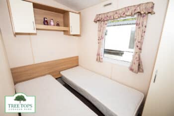 ABI Vista Platinum 2 bedroom caravan for sale at Tree Tops Caravan Park in North Wales