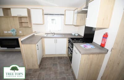 ABI Summer Breeze 2 bedroom caravan for sale at Tree Tops Caravan Park in North Wales