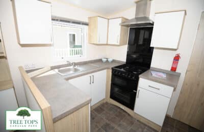 ABI Summer Breeze 2 bedroom caravan for sale at Tree Tops Caravan Park in North Wales