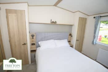ABI Windermere 2 bedroom static holiday caravan for sale at Tree Tops Caravan Park in North Wales