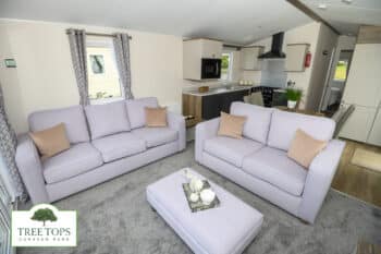 Willerby Malton 2 bedroom caravan for sale at Tree Tops Caravan Park in North Wales