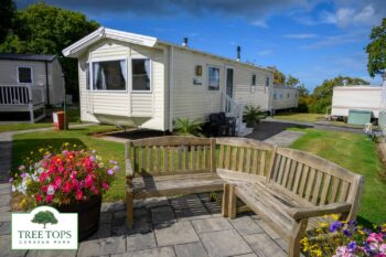 Willerby Rio Gold 2 bedroom caravan for sale at Tree Tops Caravan Park in North Wales