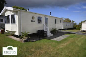 Willerby Rio Gold 2 bedroom caravan for sale at Tree Tops Caravan Park in North Wales