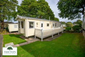 Willerby Rio Gold 3 bedroom caravan for sale at Tree Tops Caravan Park in North Wales