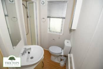 Willerby Rio Gold 3 bedroom caravan for sale at Tree Tops Caravan Park in North Wales