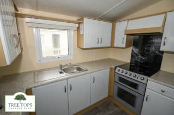 Europa Cypress 2 bedroom caravan for sale at Tree Tops Caravan Park in North Wales