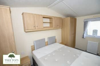Europa Cypress 2 bedroom caravan for sale at Tree Tops Caravan Park in North Wales