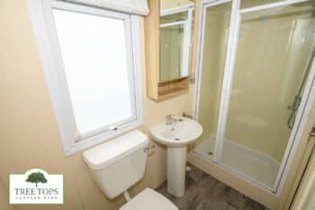 Europa Cypress 2 bedroom caravan for sale at Tree Tops Caravan Park in North Wales