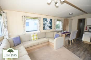 ABI Trieste 2 bedroom caravan for sale at Tree Tops Caravan Park in North Wales