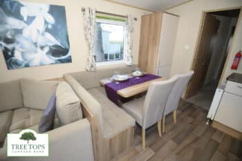 ABI Trieste 2 bedroom caravan for sale at Tree Tops Caravan Park in North Wales