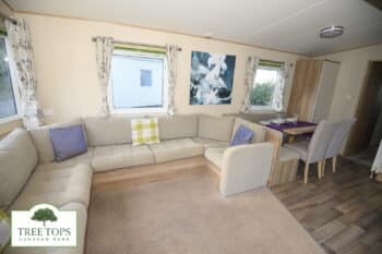 ABI Trieste 2 bedroom caravan for sale at Tree Tops Caravan Park in North Wales