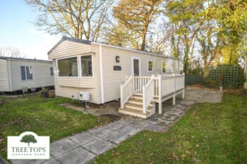ABI Trieste 2 bedroom caravan for sale at Tree Tops Caravan Park in North Wales