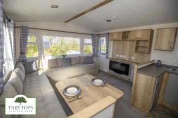 ABI Sunscape for sale at Tree Tops Caravan Park in North Wales