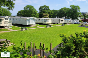 ABI Adelaide 2 bedroom caravan for sale at Tree Tops Caravan Park in North Wales