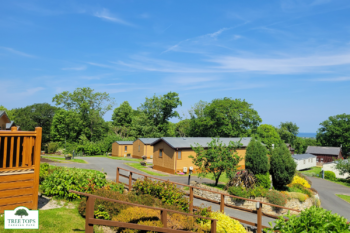 Willerby Portland 2 bedroom lodge for sale at Tree Tops Caravan Park in North Wales